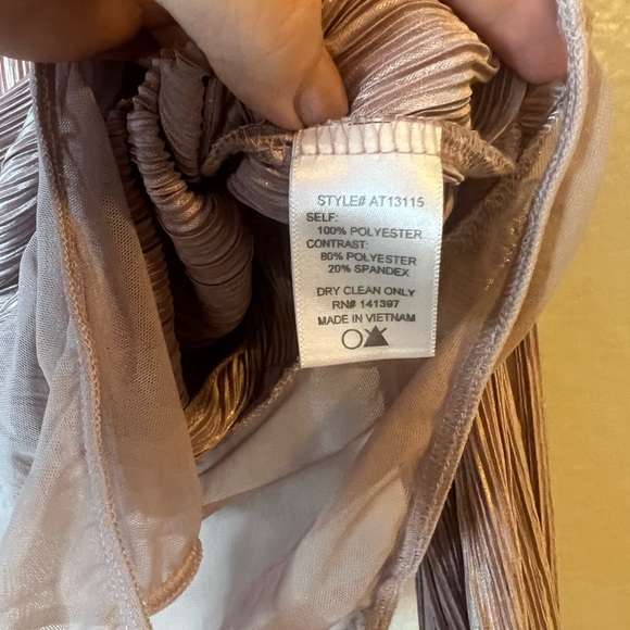 Astr the label pink pleated bodysuit Large - Picture 8 of 9